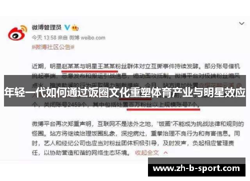 年轻一代如何通过饭圈文化重塑体育产业与明星效应